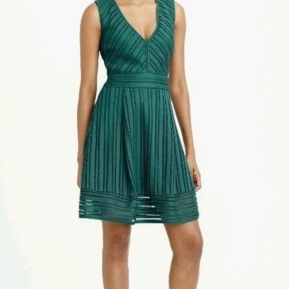 Emerald JCrew dress